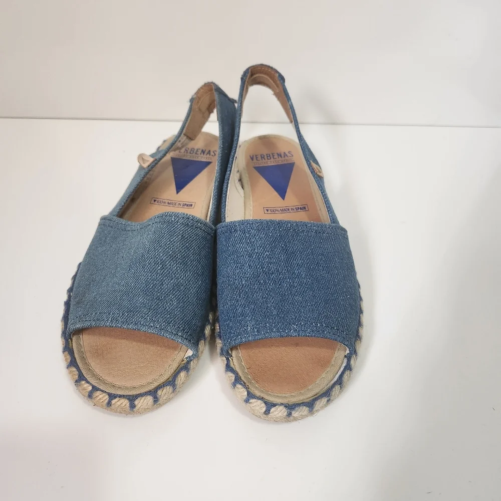 Verbenas Espadrilles Denim Sandals